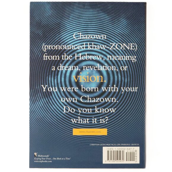 Chazown: A Different Way to See Your Life w/Limited Ed DVD by Craig Groeschel - Picture 9 of 9